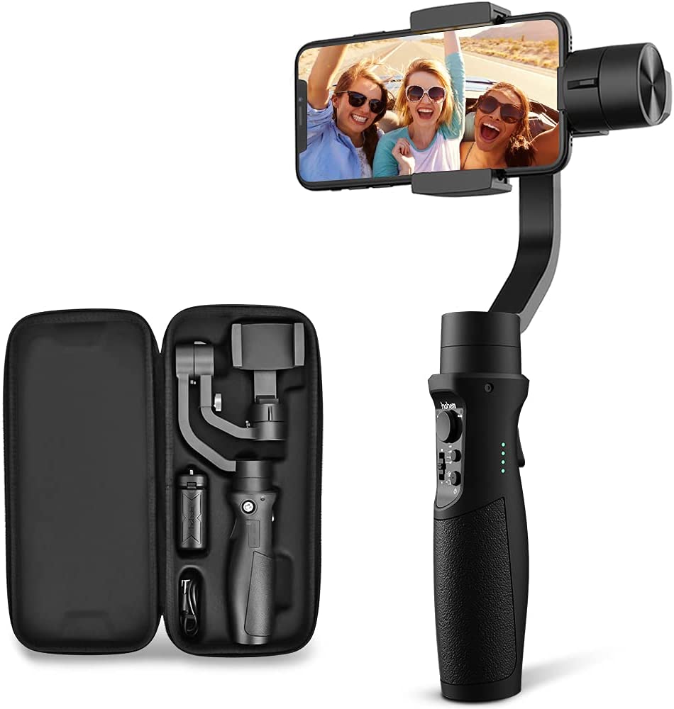 regalos útiles para viajeros Estabilizador para movil – Hohem Gimbal