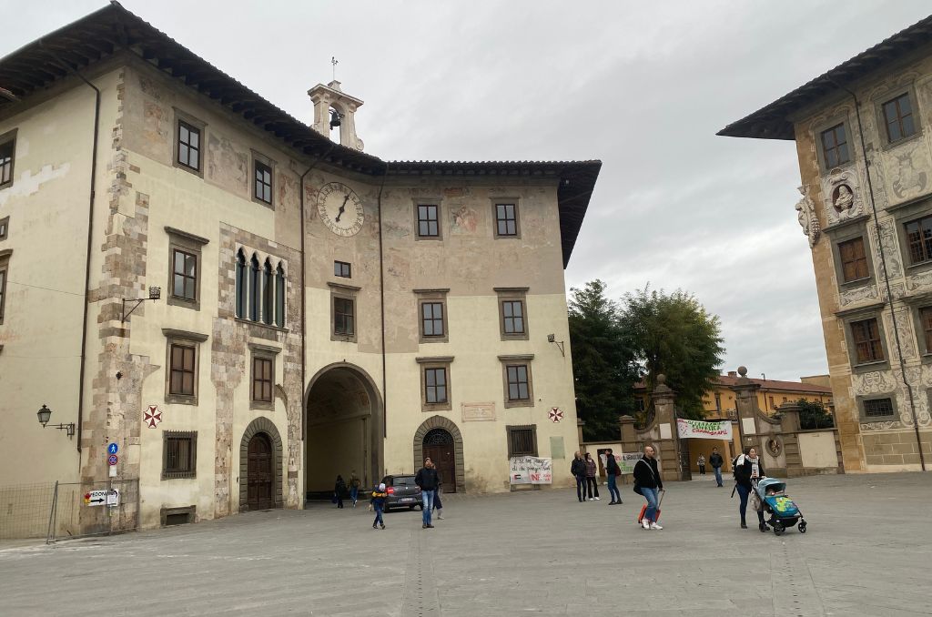 Piazza del Cavalieri en pisa