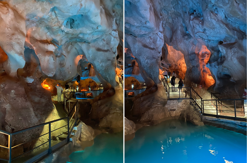 Sala del lago cuevas del tesoro